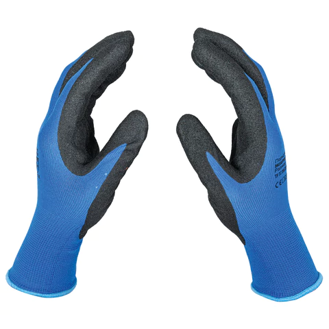 Перчатки нейлоновые SCAFFA "Механик", нитриловое покрытие песочной структуры (облив), размер 10, XL (очень большой), 00-00012441 701648 - МСК «Форвард»