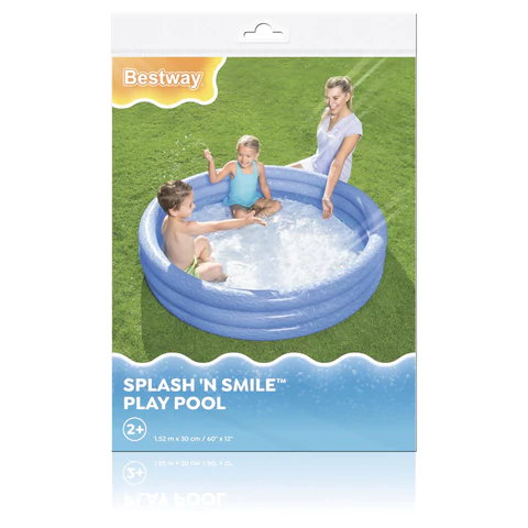 Надувной бассейн детский, 152х30 см, 282 л, от 2 лет, АССОРТИ, BESTWAY, 51026 680123