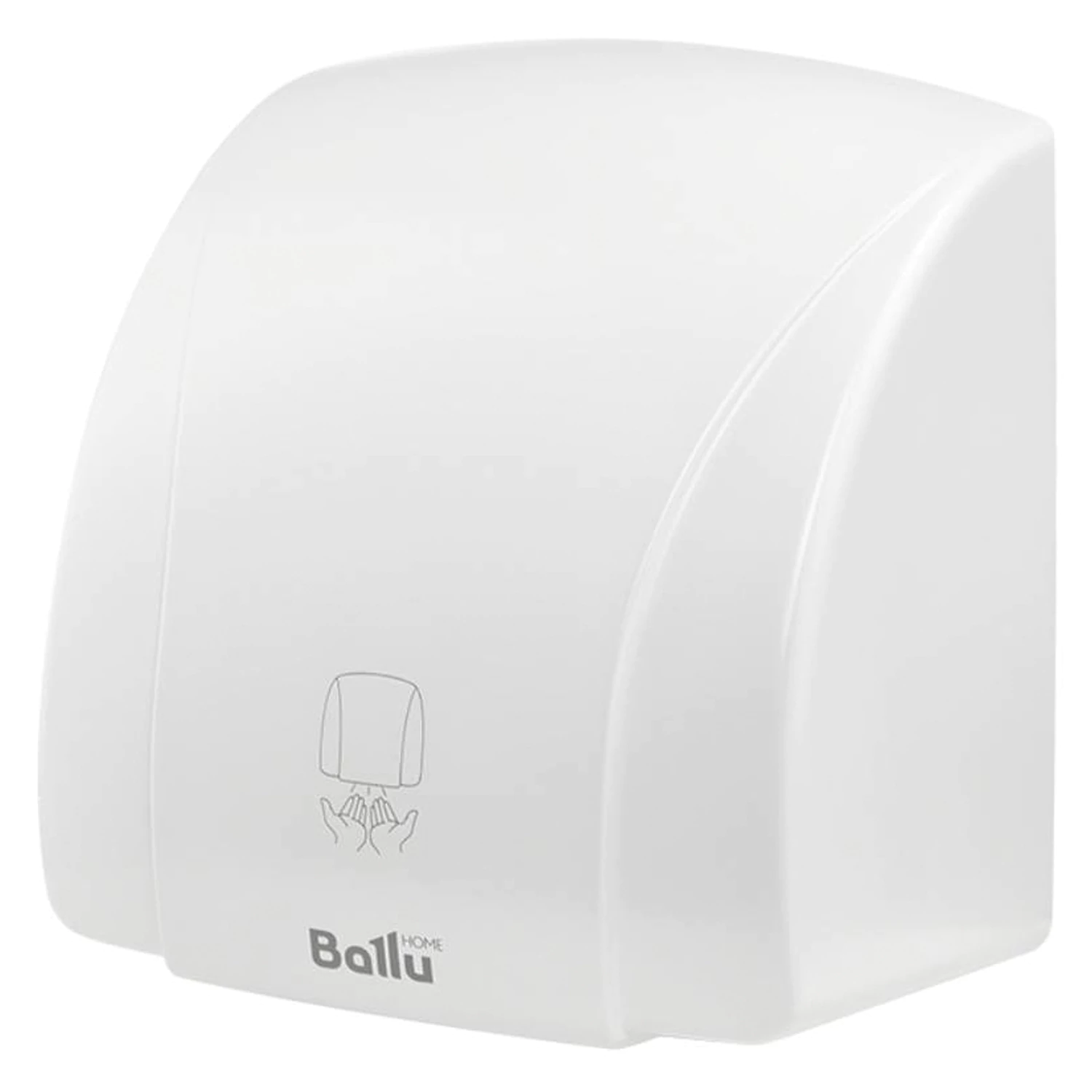 Сушилка для рук BALLU BAHD-1800, 1800Вт, металлическая, антивандальная, белая GSX 1800 600634
