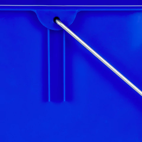 Ведро УНИВЕРСАЛЬНОЕ 25 л, СИНЕЕ, подходит для уборочных тележек, уборки, хранения, пластик, 609756, 25EC/6 - МСК «Форвард»