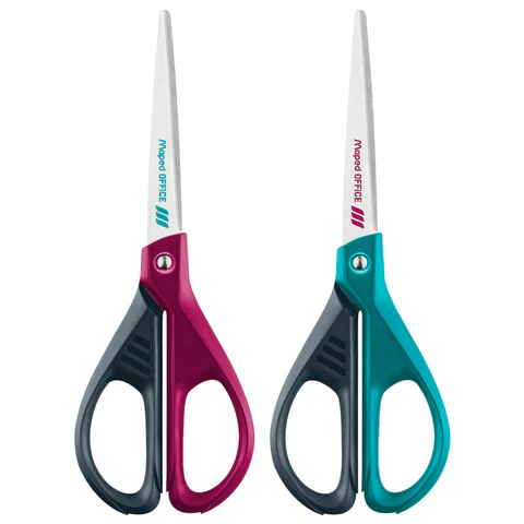 Ножницы MAPED (Франция) "Essential Green", 170 мм, ассорти, цвет ассорти, 468002 273975