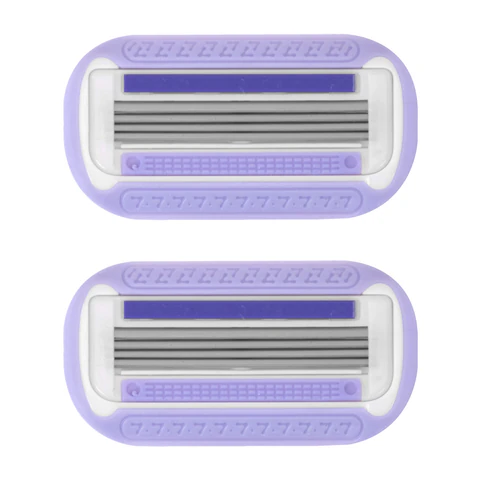 Кассеты для бритвенного станка многоразового женского, 4 лезвия, 2 кассеты, X-ONE (ИКС-УАН), 700019 - МСК «Форвард»