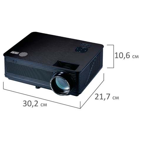 Проектор CACTUS CS-PRM.05B.WUXGA-W, LCD, 1920x1080, 16:9, 2800 лм, 2000:1, 4,2 кг 354836 - МСК «Форвард»