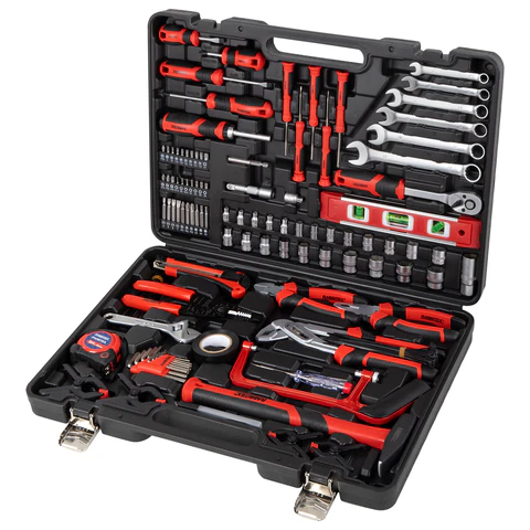 Набор инструментов универсальный, 159 предметов, пластиковый кейс, RABBITEX (РАББИТЕКС), 671340 - МСК «Форвард»