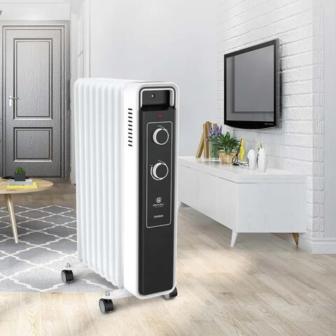 Обогреватель масляный ROYAL CLIMA ROR-PR9-2000M, 2000 Вт, 9 секций, белый 456580 - МСК «Форвард»