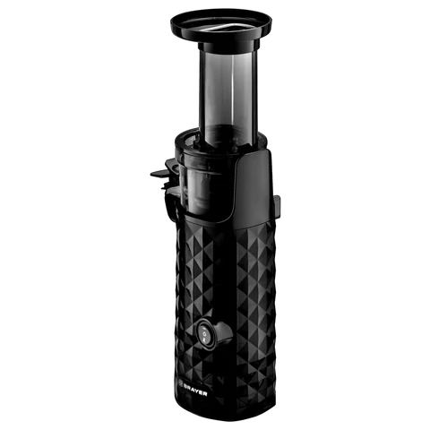 Соковыжималка шнековая BRAYER BR1701, 130 Вт, функция реверс, контейнер для сока 0,6 л, черная 456604 - МСК «Форвард»