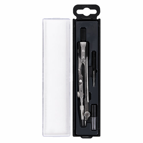 Готовальня 3 предмета, пласт. пенал, GLOBUS, НЧ3-60-30 210418