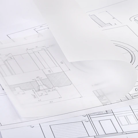 Калька А4 ВЫСОКОЙ ПРОЗРАЧНОСТИ, ПЛОТНАЯ, для печати и творчества, 90 г/м2, 100 листов, BRAUBERG, 116643 - МСК «Форвард»