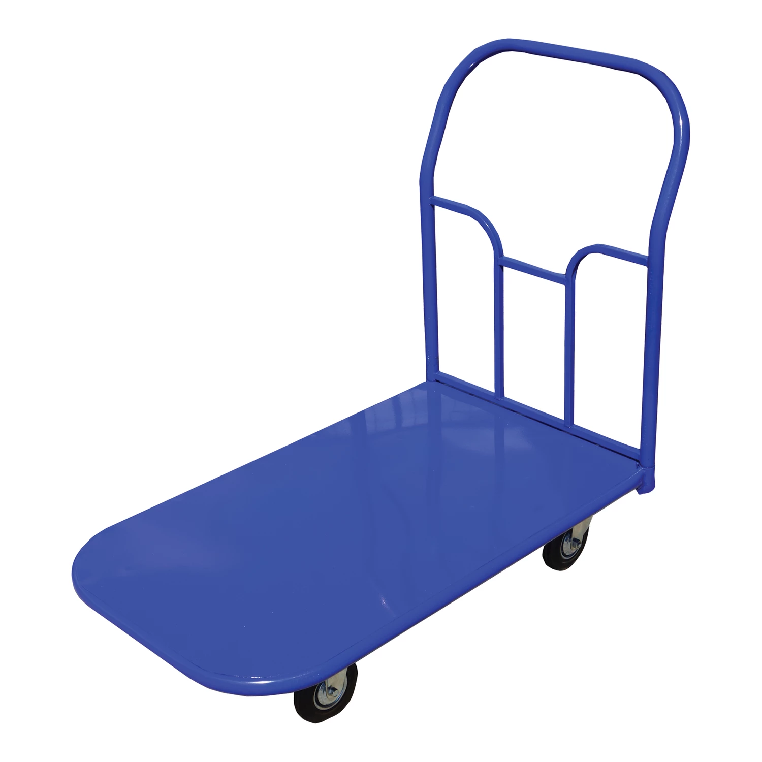 Тележка грузовая платформенная 4-х колесная ТП2 (г/п-300кг, колеса на литой резине D=125мм) ТП2 602291