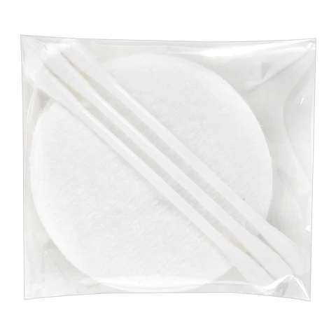 Косметический набор КОМПЛЕКТ 500 шт., (3 ватные палочки и 3 ватных диска), флоупак, 2000208 608854