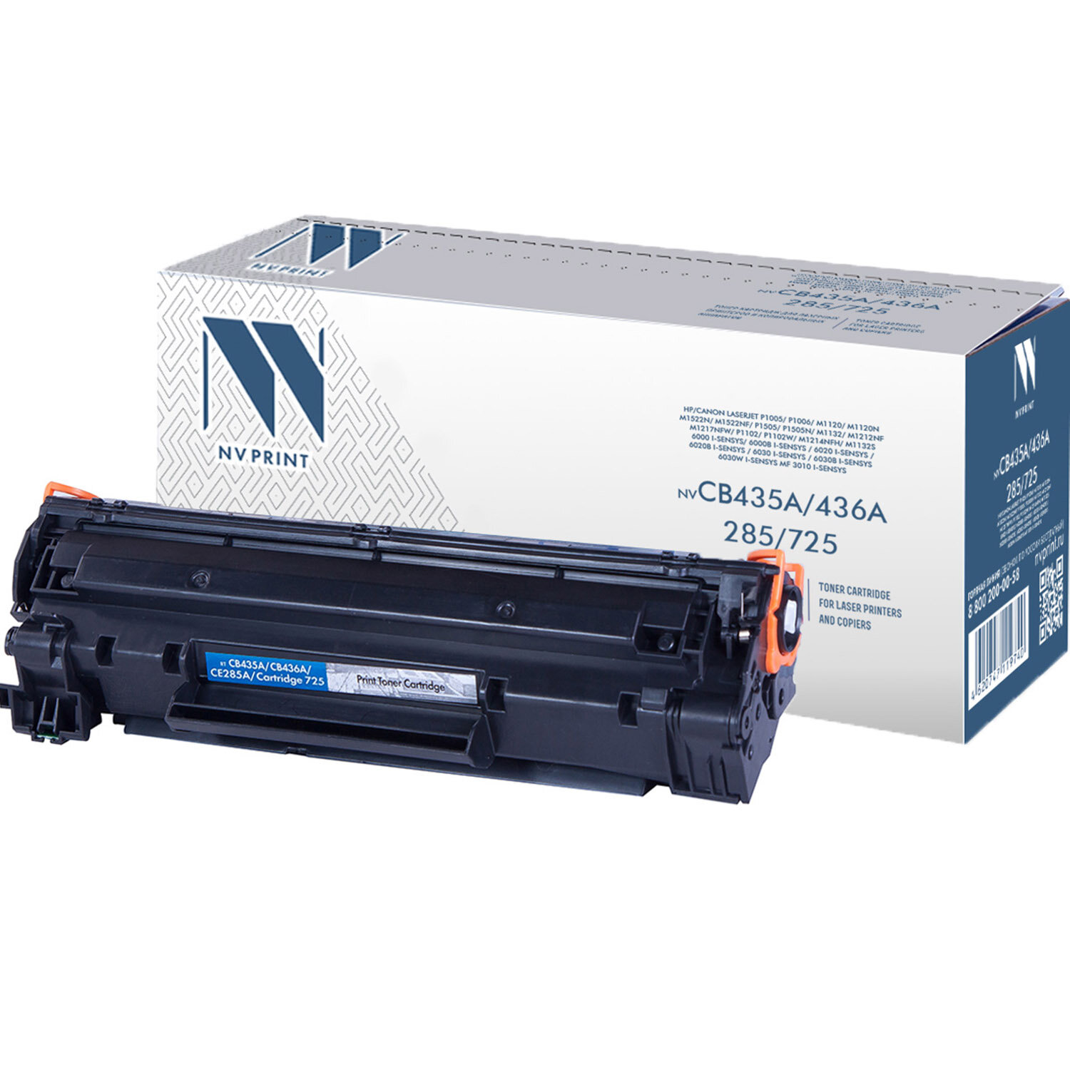 Картридж лазерный NV PRINT (NV-CE285A/CB435A/436A/725) для HP/CANON LaserJet/i-SENSYS, рес 2000 стр 362887