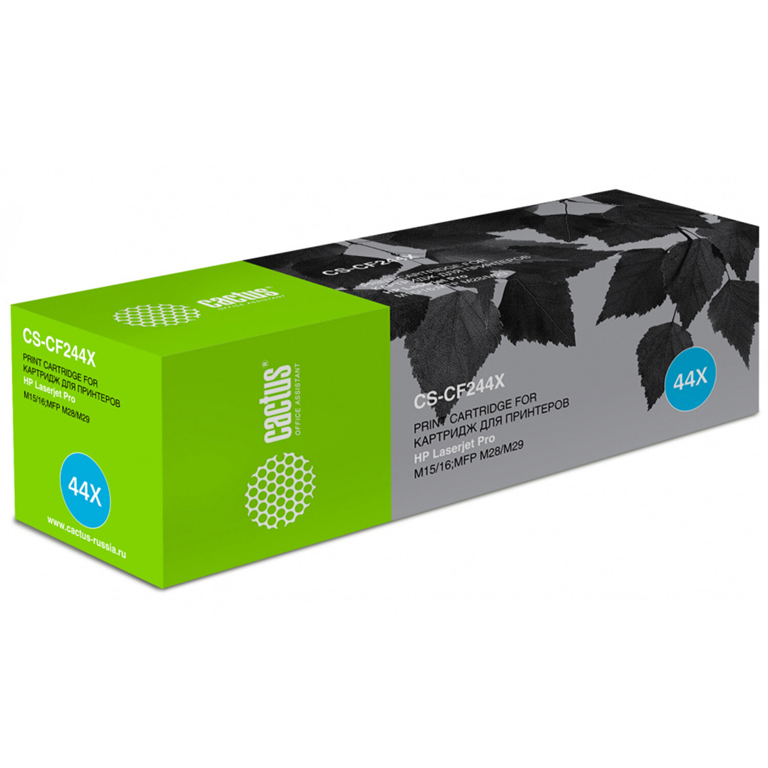Картридж лазерный CACTUS (CS-CF244X) для HP LJ M15 Pro/M28a/28w, ресурс 2000 стр. CS-CF244X 363209