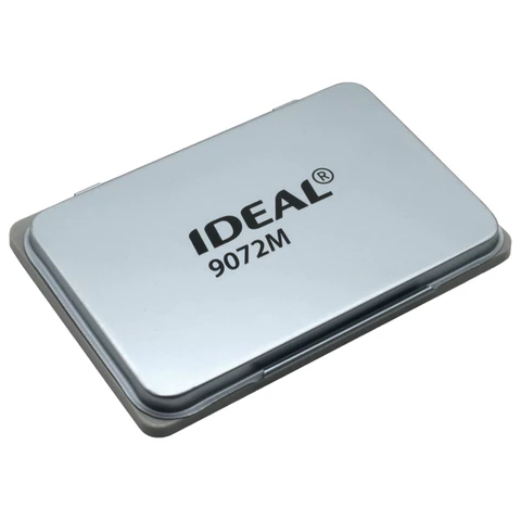 Штемпельная подушка TRODAT IDEAL 9072М, 110х70 мм, металлический корпус, НЕОКРАШЕННАЯ, 190568 238386 - МСК «Форвард»