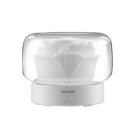 Увлажнитель воздуха аромадиффузор, подсветка и таймер, 400 мл, Аромамасло в ПОДАРОК, DASWERK (ДАСВЕРК), 456848 - МСК «Форвард»