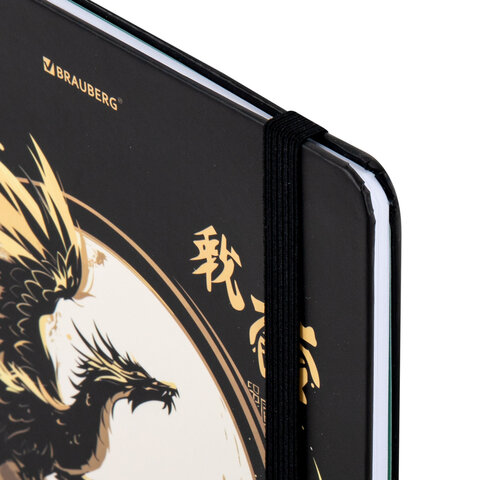 Дневник 1-11 класс 48 л., твердый, BRAUBERG, матовая ламинация, резинка, закладка-ляссе, с подсказом, "Дракон", 107240 - МСК «Форвард»