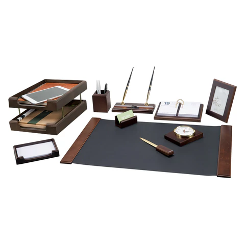 Набор подарочный настольный BESTAR "Artemis" из дерева, 10 предметов, цвет "орех", 236357 - МСК «Форвард»