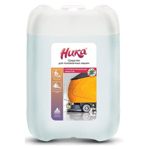 Средство концентрат для машинной и ручной мойки полов с антибактериальным эффектом 5 кг, НИКА 608835