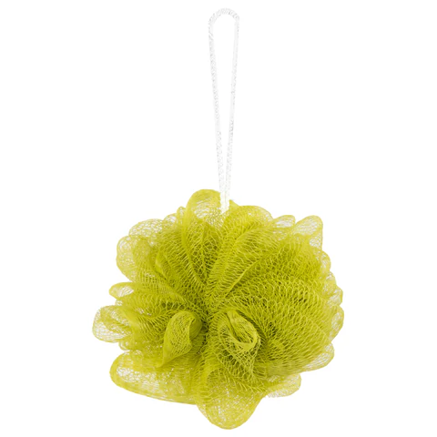 Мочалка для тела ШАР, нейлоновая, 30 г (11х11х6 см), ассорти, PLEASURE, 1462 609172