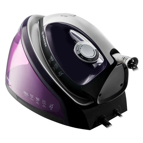 Парогенератор BRAYER BR4152, 2800 Вт, 6,5 Бар, пар 160 г/мин, паровой удар 480 г/мин, 1,8 л, фиолетовый 456613 - МСК «Форвард»