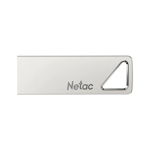 Флеш-диск 64 GB NETAC U326, USB 2.0, металлический корпус, серебристый, NT03U326N-064G-20PN 513712