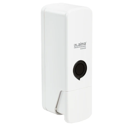 Дозатор для жидкого мыла LAIMA PREMIUM НАЛИВНОЙ, 0,3 л, белый, ABS-пластик, 609498 - МСК «Форвард»