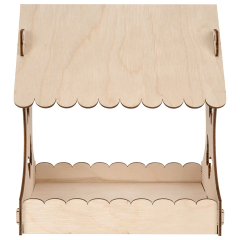 Конструктор-кормушка для птиц "Бабочки", сборная модель 24х21х18 см, фанера, BAMBOX (БАМБОКС), 666179 - МСК «Форвард»