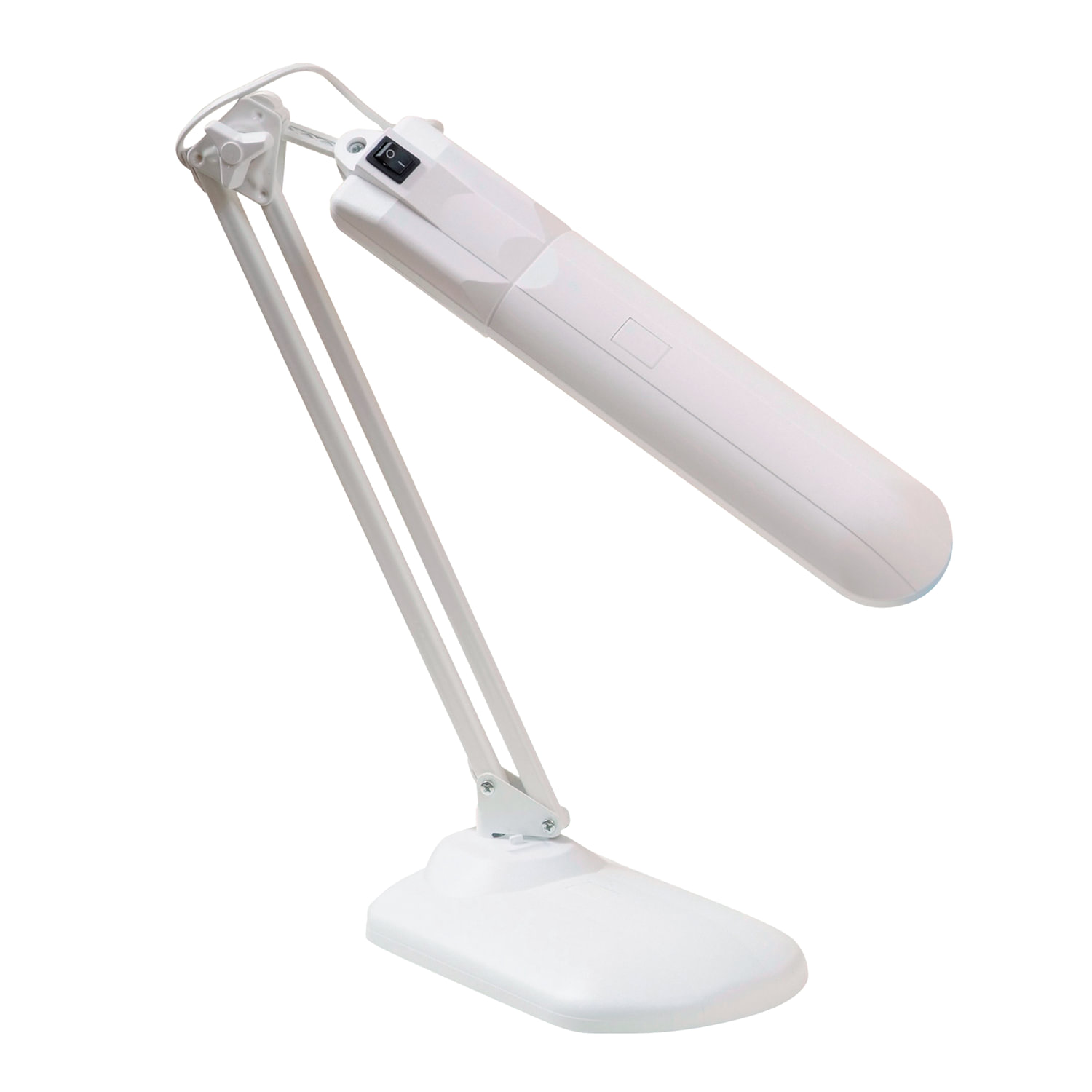 Настольная лампа светильник Трансвит Дельта У на подставке, ЛЮМИНИСЦЕНТНАЯ, цоколь 2G7, 11 Вт, белый 236642