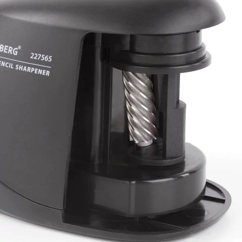 Точилка электрическая BRAUBERG "ORIGINAL", питание 220 В/4 батарейки АА, фрезерный механизм, 227565 - МСК «Форвард»