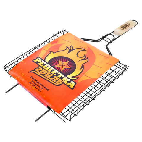 Решетка-гриль универсальная, размер 290х290 мм, глубина 18 мм, оксидированное покрытие, 101418, 701740 - МСК «Форвард»