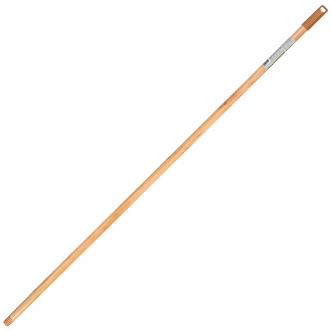 Черенок рукоятка 120 см, еврорезьба, дерево + лак (ЭВКАЛИПТ), d=2,2 см, BOOMHOUSE (БумХаус), 700890