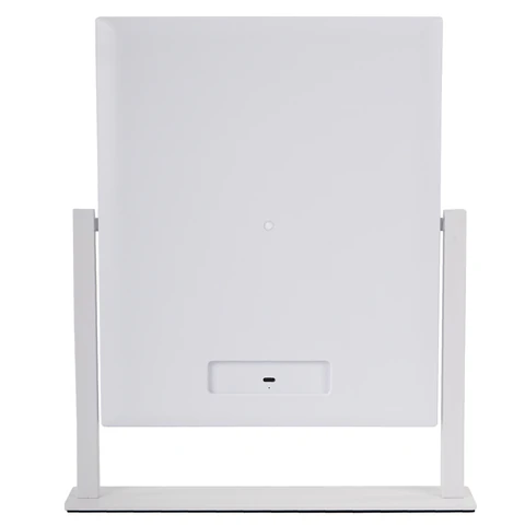 Зеркало для макияжа гримерное с подсветкой, 9 LED-ламп, 3 режима свечения, размер 25х30 см, работа от сети 220 V, цвет белый, BRABIX, 609335 - МСК «Форвард»