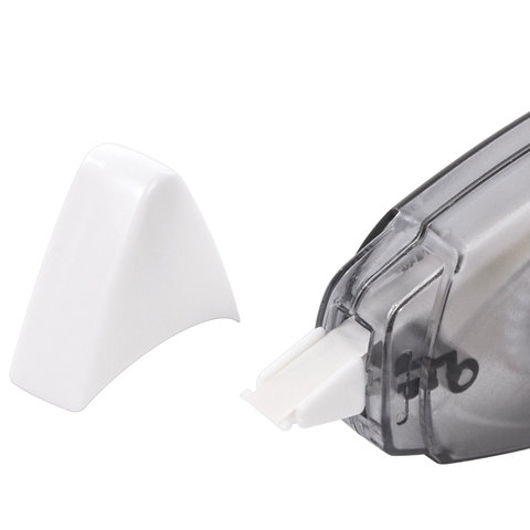 Корректирующая лента BRAUBERG BLACK&WHITE, 5 мм х 8 м, корпус черный тонированный, механизм перемотки, блистер, 227800 - МСК «Форвард»