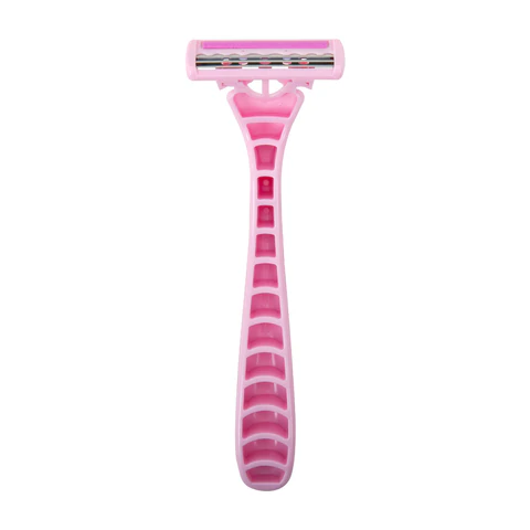 Бритвенные станки одноразовые, 3 лезвия, увлажняющая полоска, плавающая головка, 10 шт., розовый, X-ONE (ИКС-УАН), 700035 - МСК «Форвард»