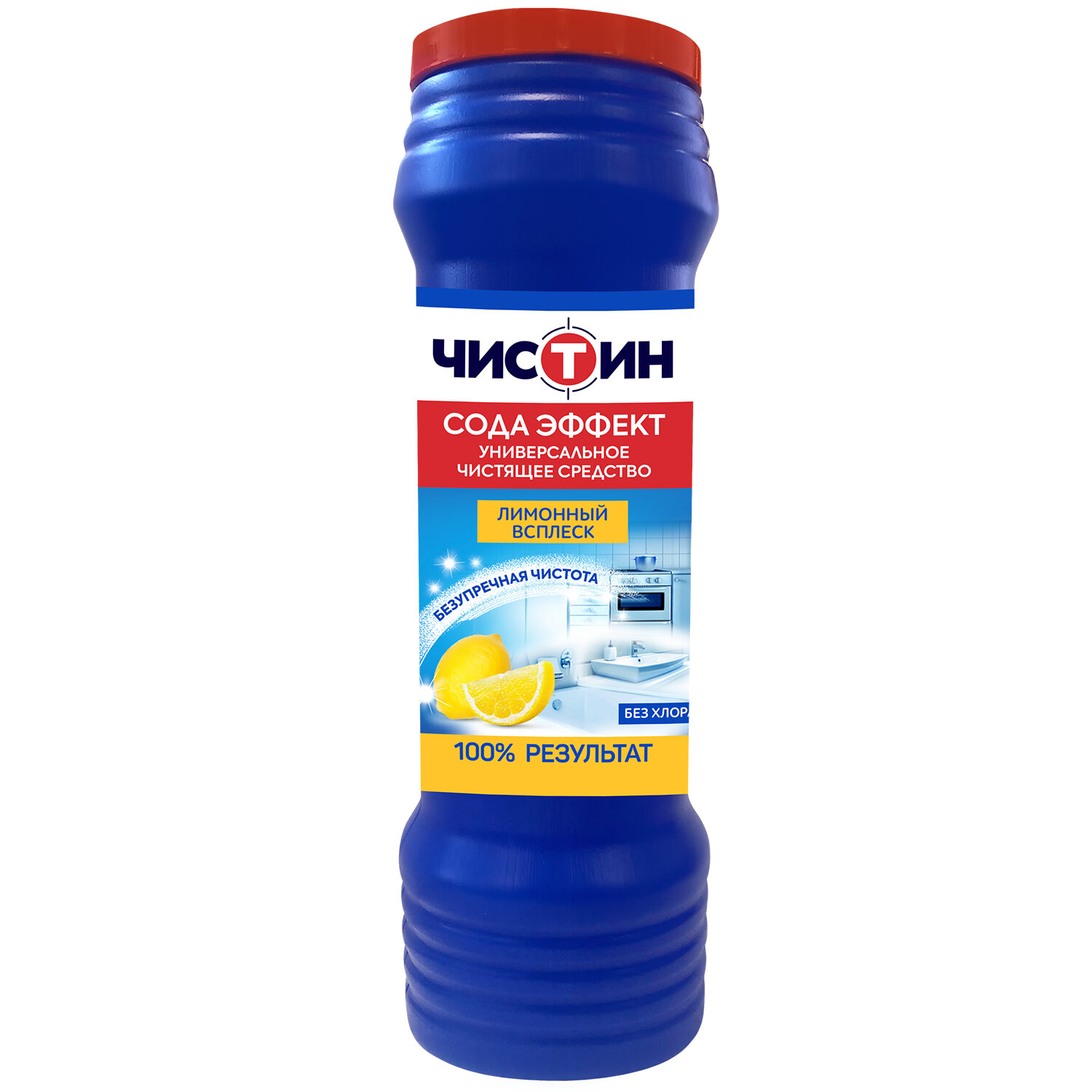 Чистящее средство 400г ЧИСТИН "Лимонный всплеск", порошок, 601980