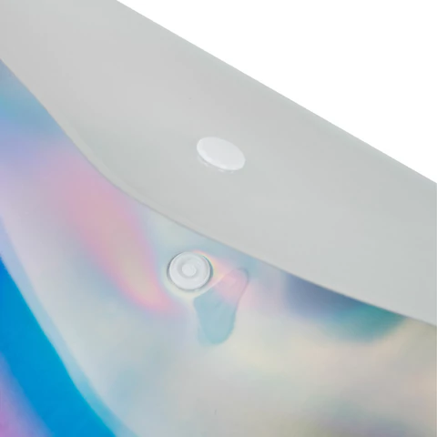 Папка-конверт с кнопкой BRAUBERG "ULTRA", А4, непрозрачная, c голографическим эффектом, 0,2 мм, 272885 - МСК «Форвард»