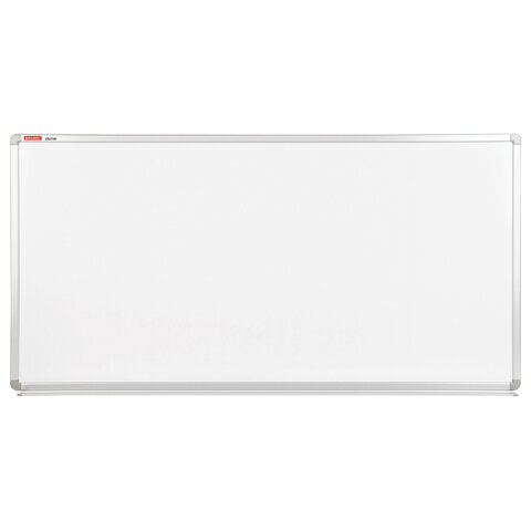 Доска магнитно-маркерная 90х180см, улучшенная алюм.рамка, ГАРАНТИЯ 10 ЛЕТ, BRAUBERG Premium, 231716