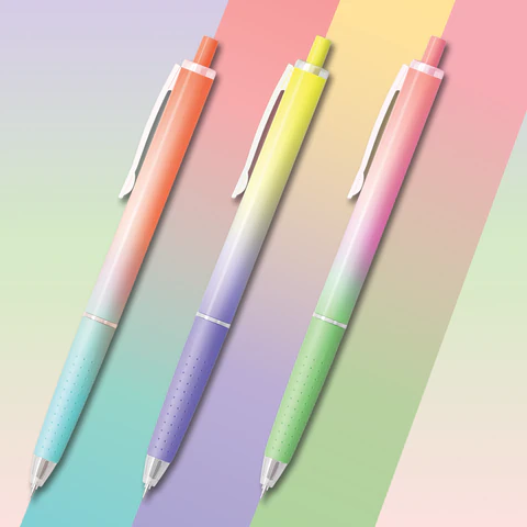 Ручка шариковая автоматическая BRAUBERG "OIL-BASE GRADE", СИНЯЯ, корпус ассорти, пишущий узел 0,5 мм, линия письма 0,3 мм, 144501 - МСК «Форвард»