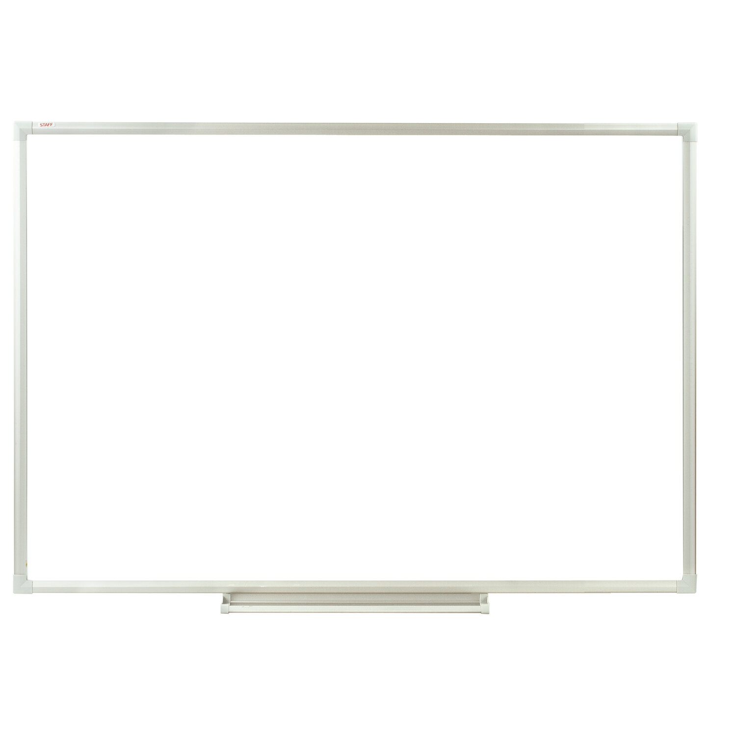 Доска магнитно-маркерная 90х120 см, алюминиевая рамка, ГАРАНТИЯ 10 ЛЕТ, STAFF, 235463