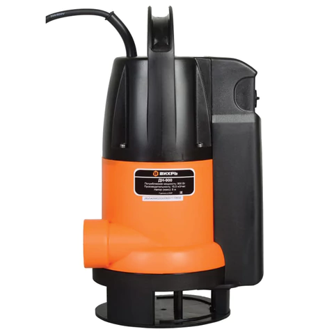Дренажный насос для грязной воды ВИХРЬ ДН-900, 900 Вт, 258 л/мин, погружной, 68/2/3 671197 - МСК «Форвард»