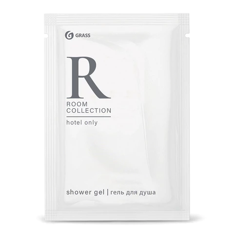 Гель для душа одноразовый 10 мл, КОМПЛЕКТ 500 шт., GRASS ROOM, саше, флоупак, HR-5030 608521