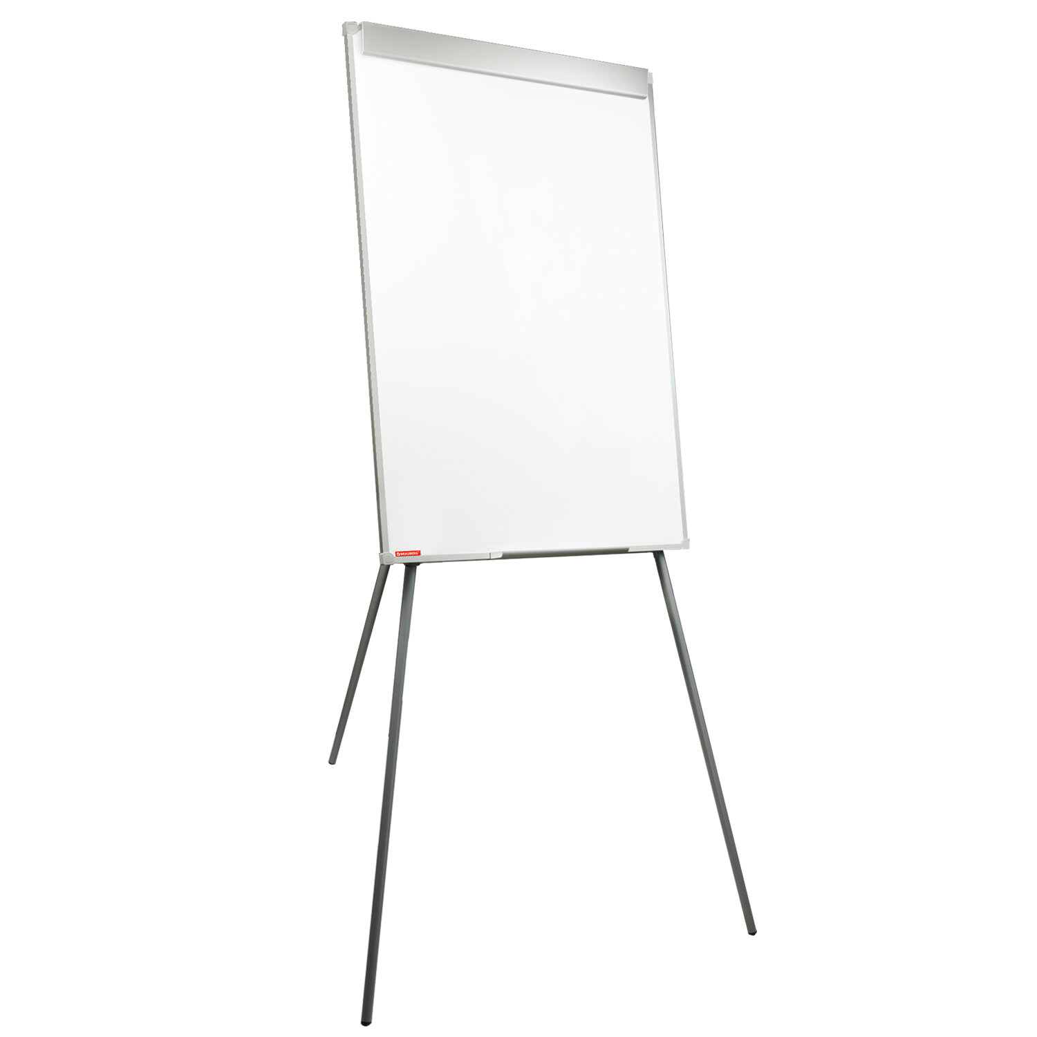 Доска-флипчарт магнитно-маркерная 70х100см, ГАРАНТИЯ 10 ЛЕТ, РОССИЯ, BRAUBERG Стандарт, 235526