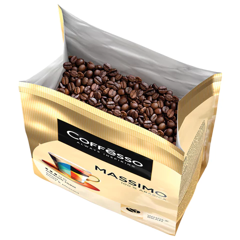Кофе в зернах COFFESSO "Massimo" 100% арабика, 1 кг, 102488 623414 - МСК «Форвард»