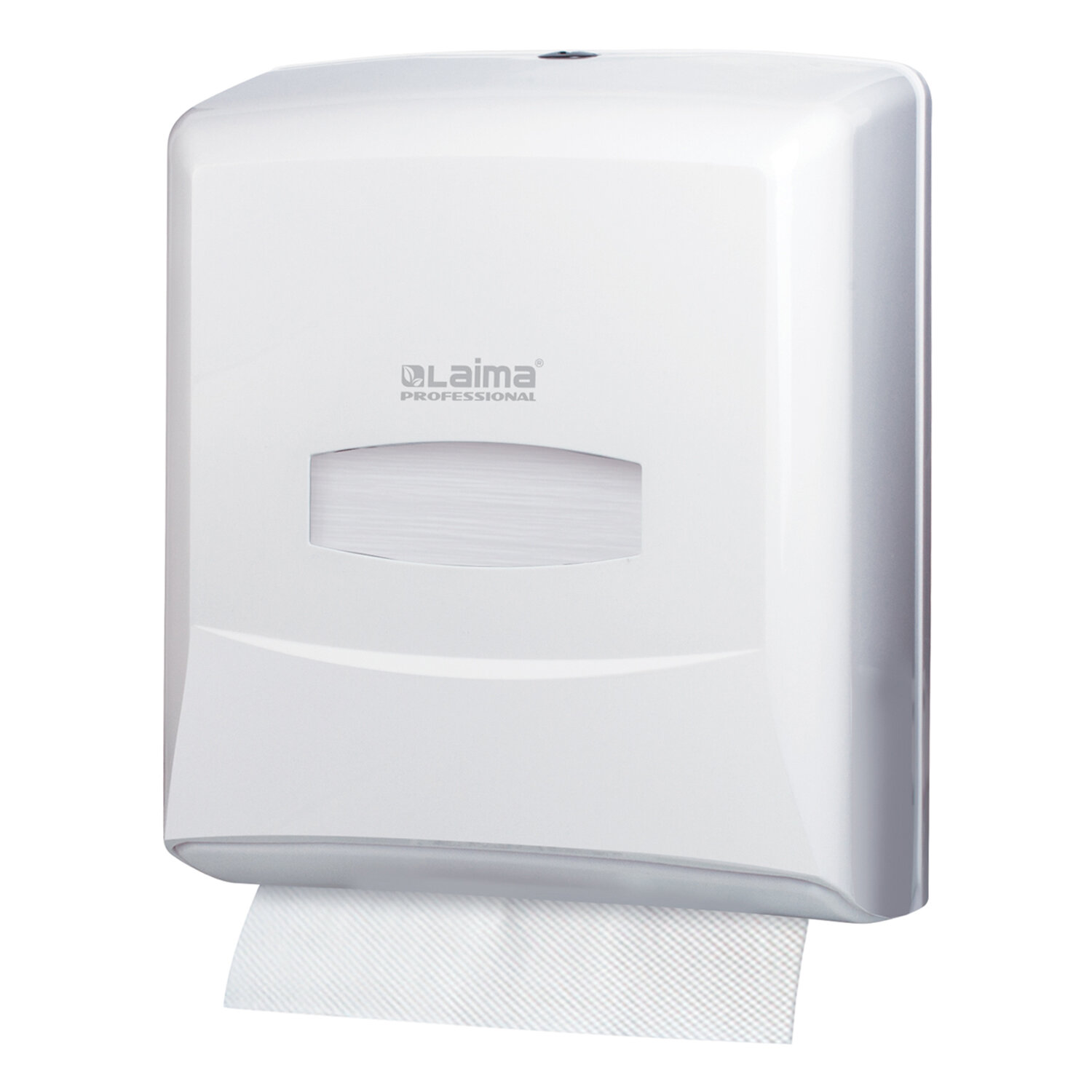 Диспенсер для полотенец LAIMA PROFESSIONAL CLASSIC (Система H3), V-сложения, белый, ABS, 601426