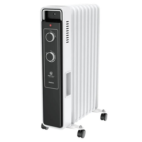 Обогреватель масляный ROYAL CLIMA ROR-PR9-2000M, 2000 Вт, 9 секций, белый 456580
