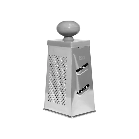 Терка 4 грани 23х11х8,5 см, белая жесть, САМАЯ УДОБНАЯ РУЧКА, BOOMHOUSE (БумХаус), 701857 - МСК «Форвард»