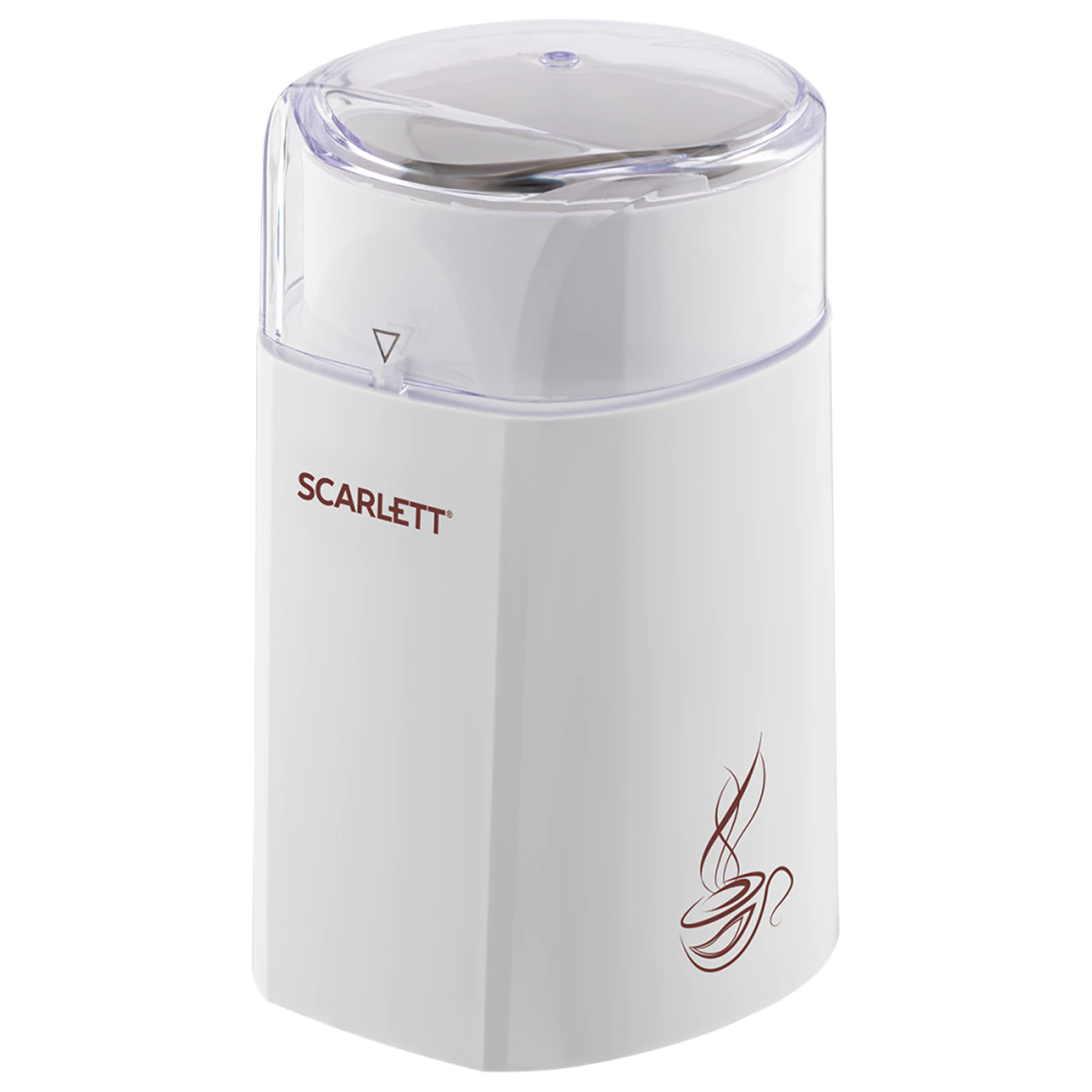 Кофемолка SCARLETT SC-CG44506, 160Вт, объем 60г, пластик, ножи из нерж. стали, белая с рисунком 455875
