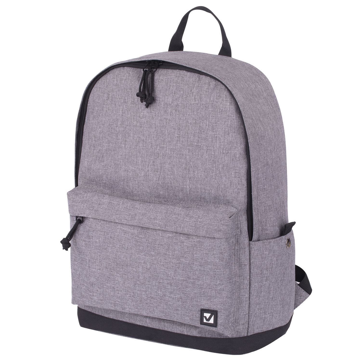 Рюкзак BRAUBERG URBAN универсальный, Grey Melange, серый, 43х30х17 см, 228842