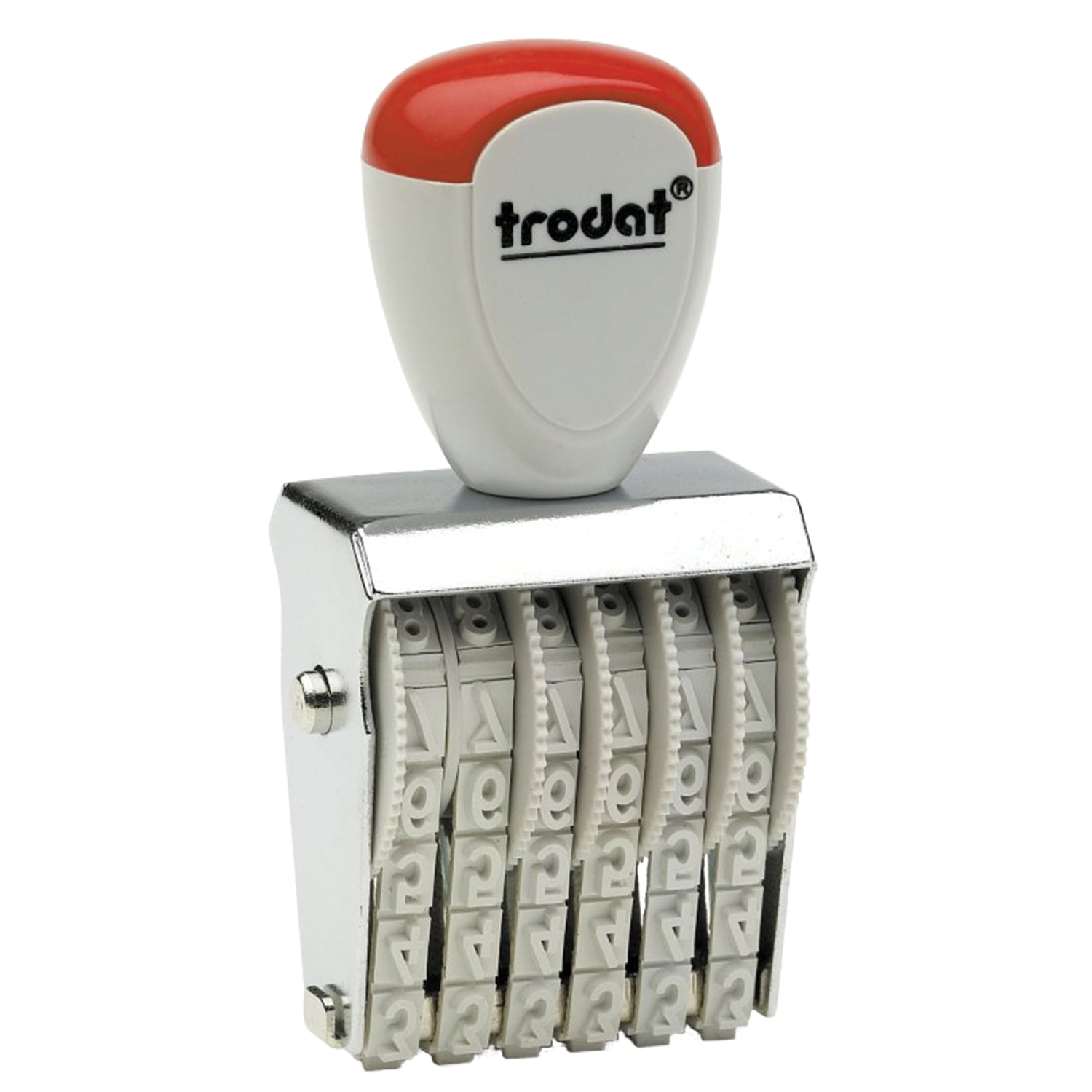 Нумератор ручной ленточный, 6 разрядов, оттиск 27*4мм, TRODAT 1556,  54886  236808
