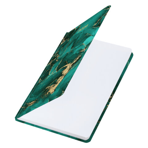 Ежедневник датированный 2026 с резинкой 145х203 мм, А5, BRAUBERG, твердый, фольга, "Мрамор", 117340 - МСК «Форвард»