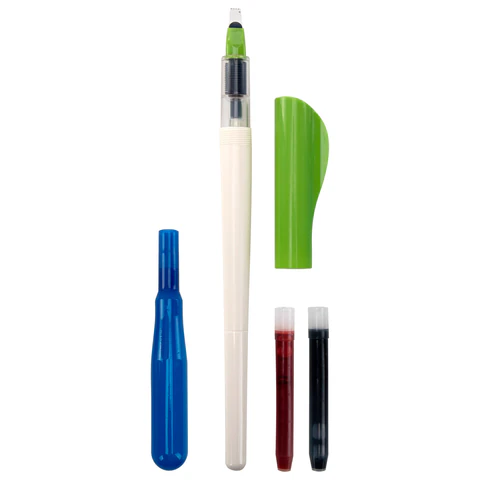 Ручка перьевая для каллиграфии PILOT Parallel Pen, перо 3,8 мм, 2 картриджа, блистер, FP3-38N-SS 144709 - МСК «Форвард»